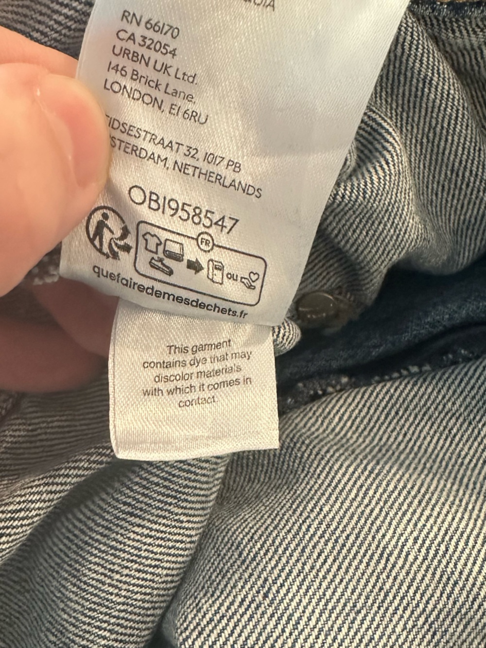 Free People CRVY Outlaw Wide leg Jeans👖 Bayou Blue. Size M. Like New! - Picture 6 of 7